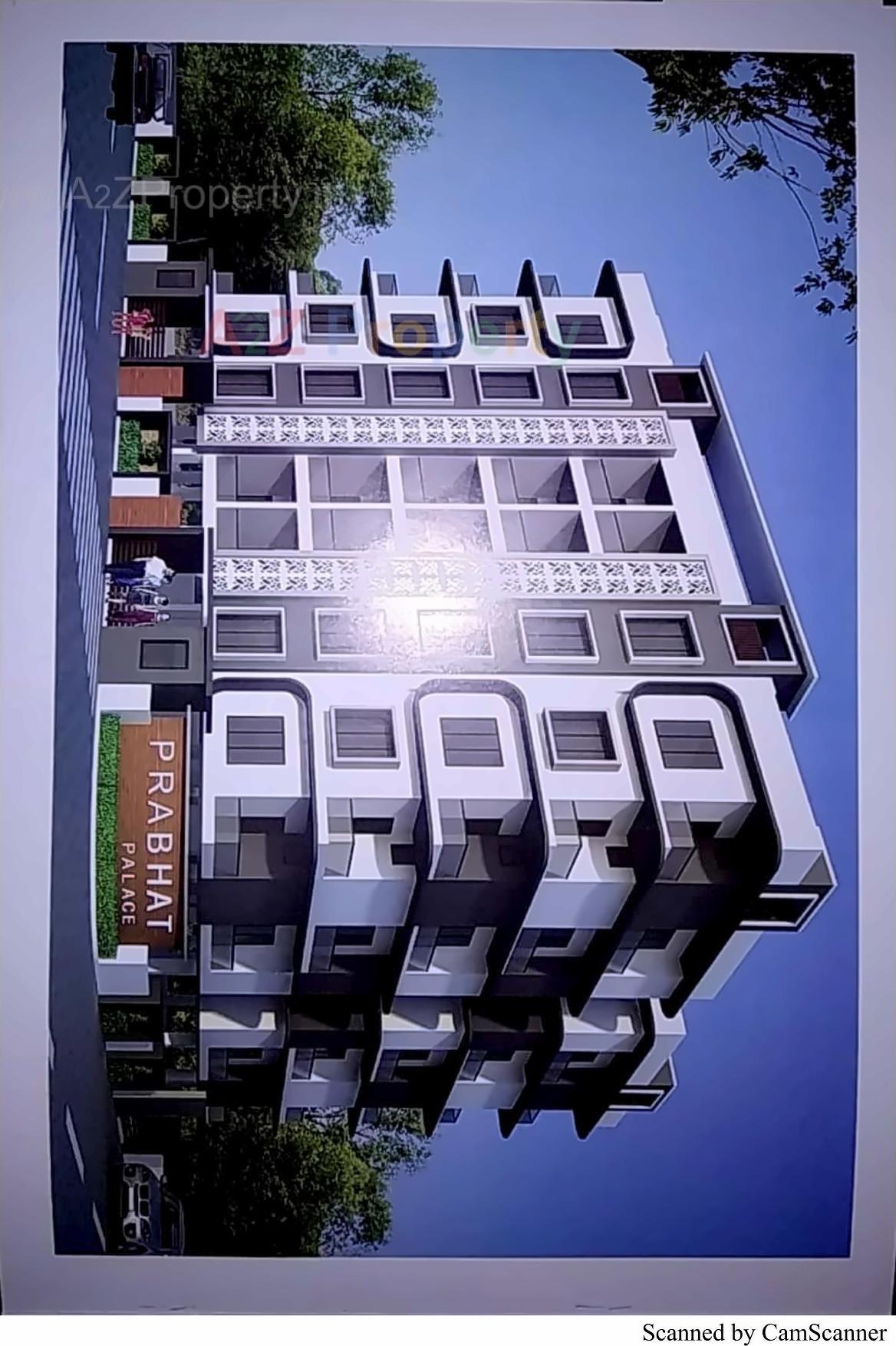 3D Elevation of real estate project Prabhat Residency located at Zanzarda, Junagadh, Gujarat