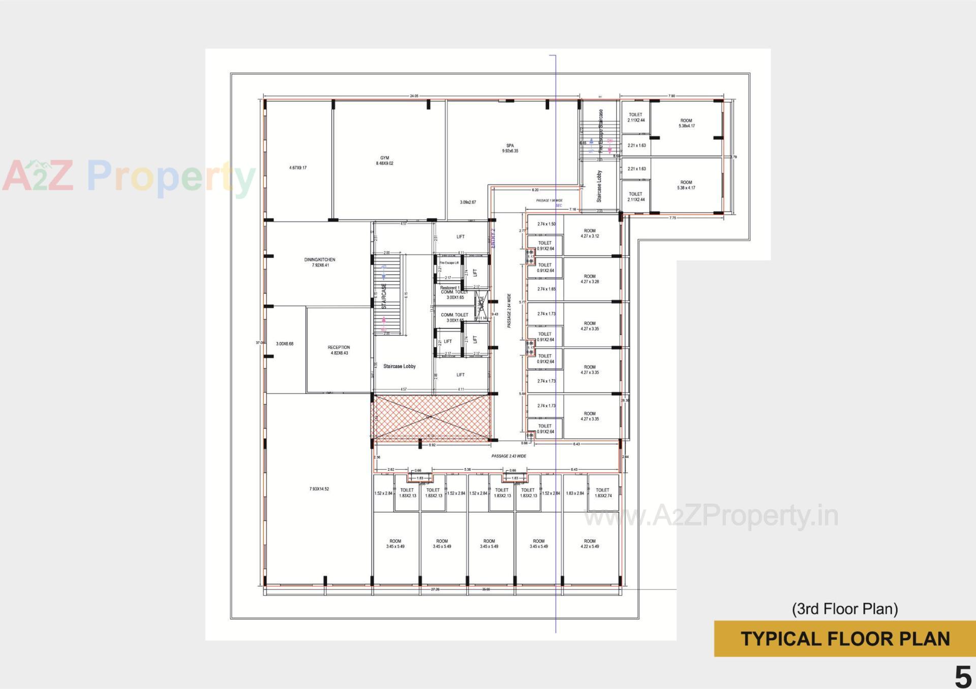 Layout of real estate project Prathmesh located at Junagadh, Junagadh, Gujarat