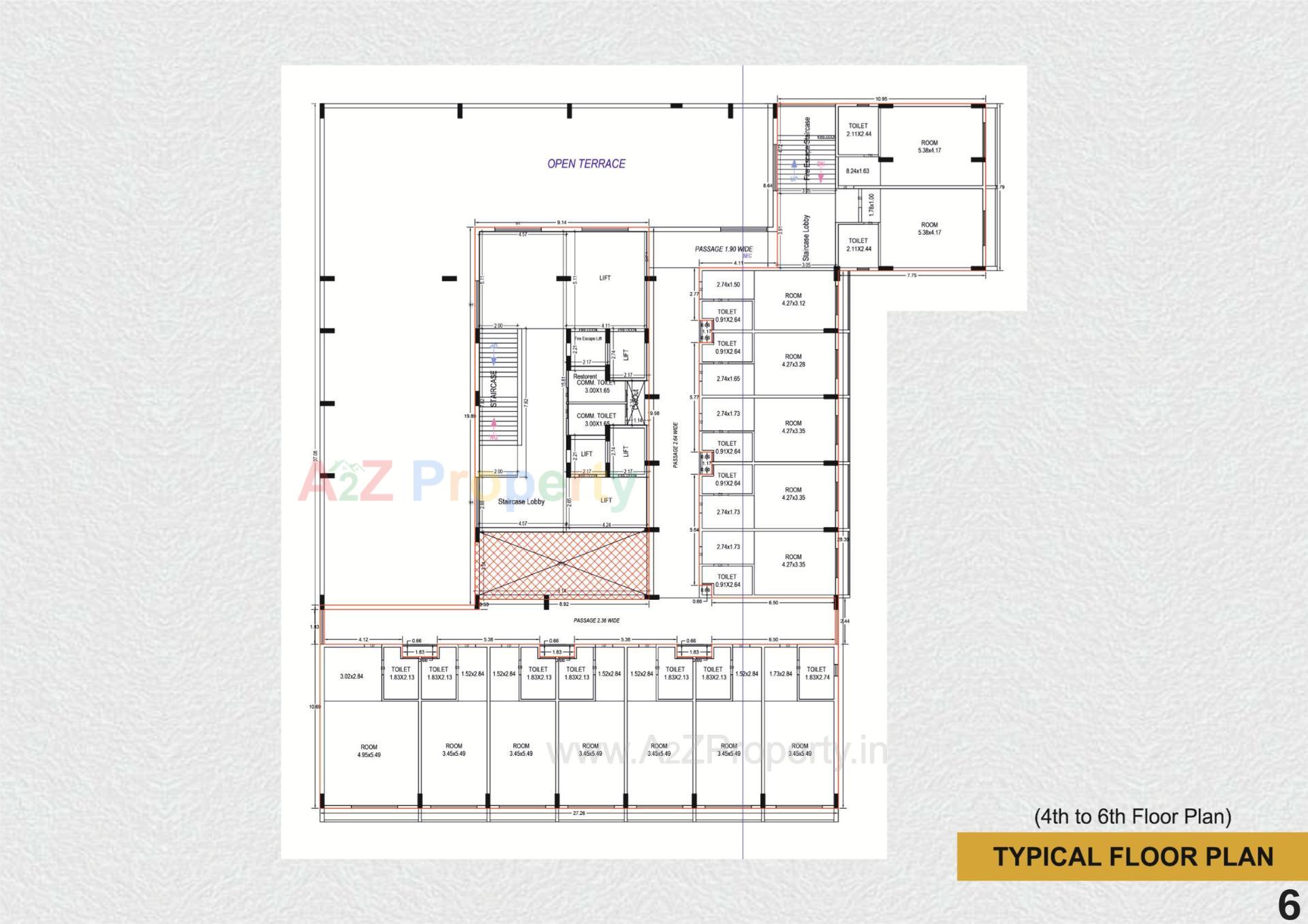Layout of real estate project Prathmesh located at Junagadh, Junagadh, Gujarat