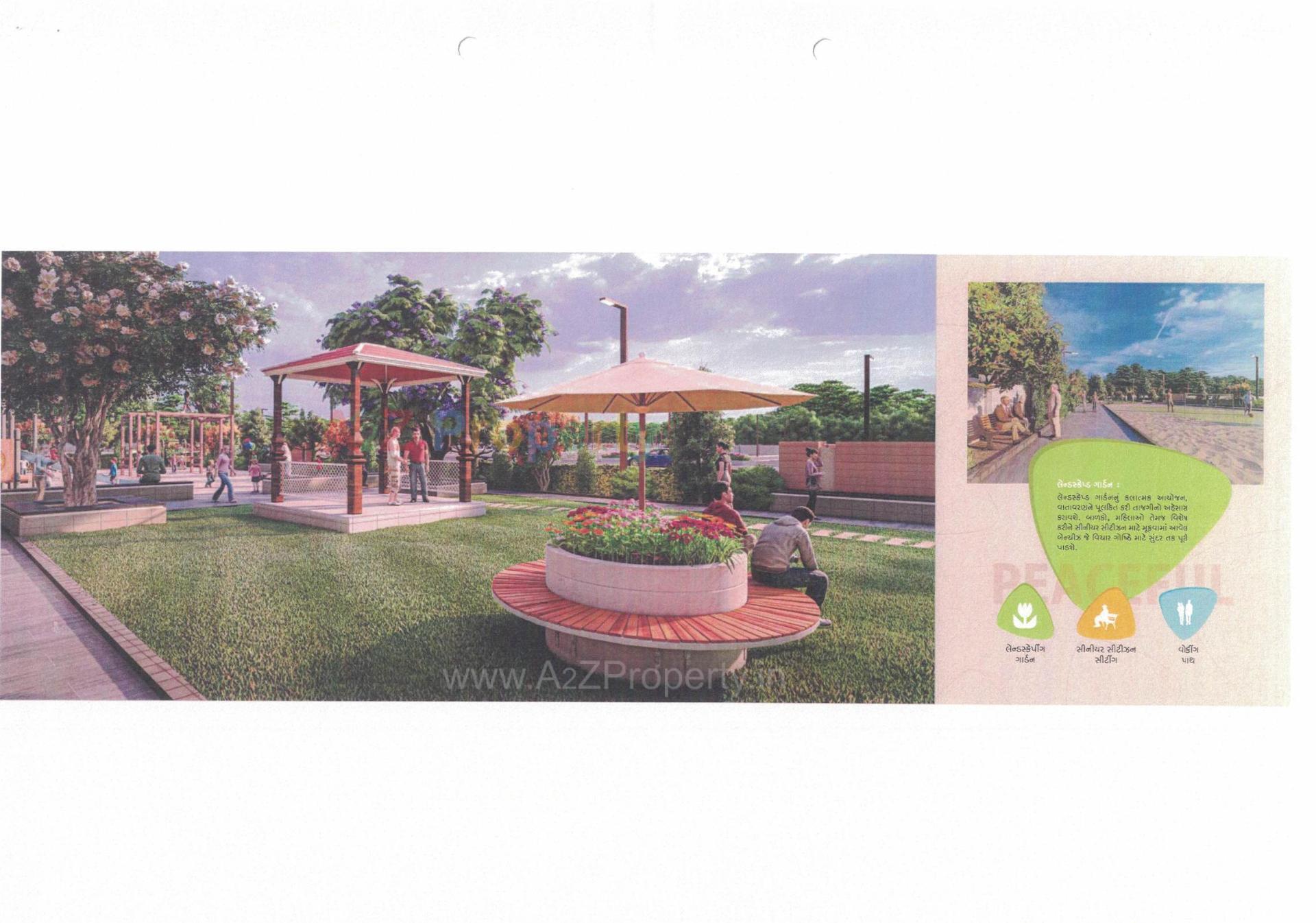 3D Elevation of real estate project Prime City located at Shapur, Junagadh, Gujarat