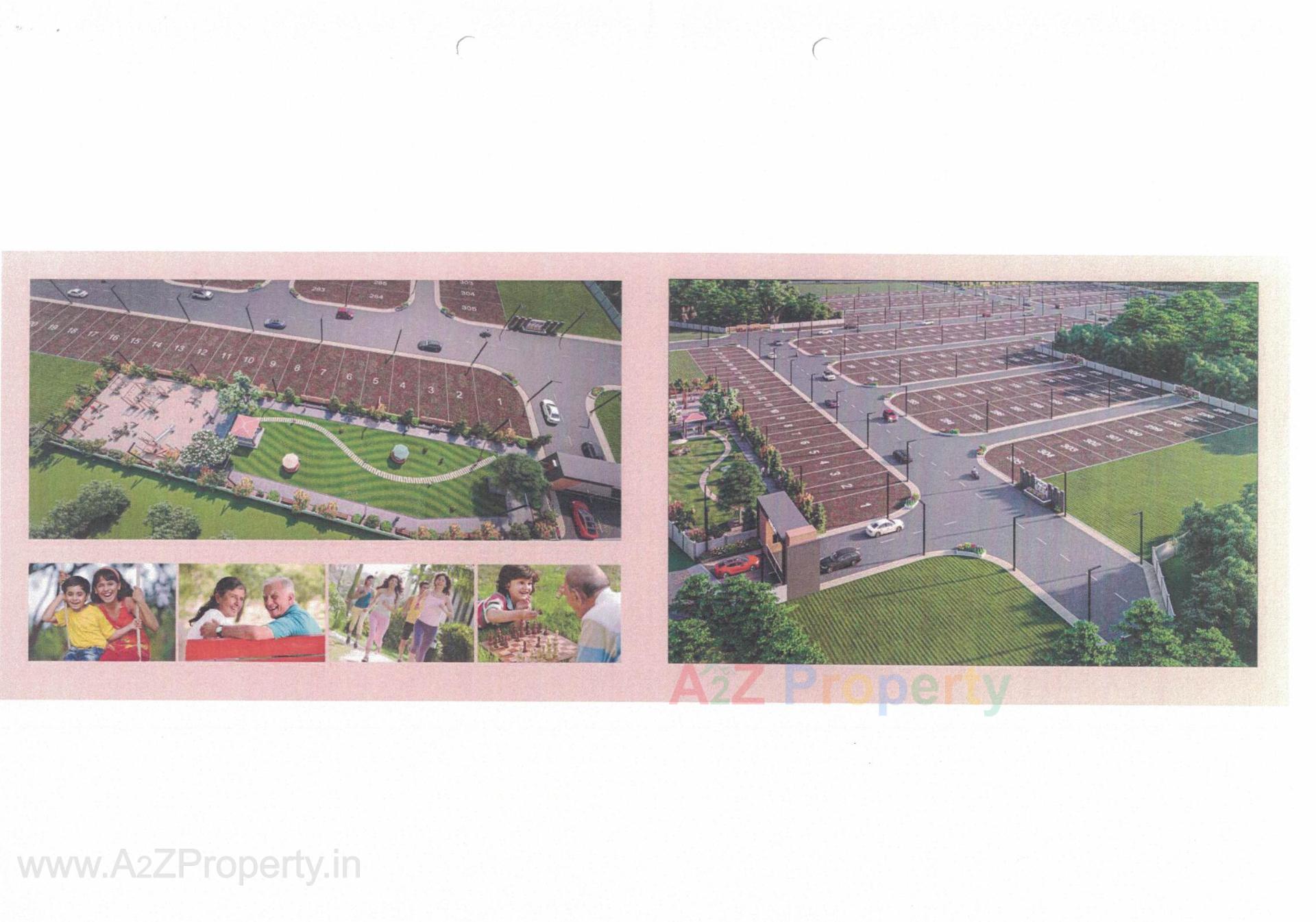 3D Elevation of real estate project Prime City located at Shapur, Junagadh, Gujarat