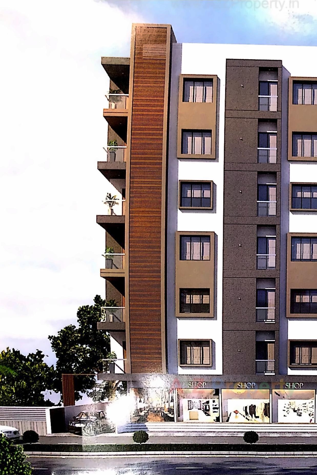 3D Elevation of real estate project Satsang located at Junagadh, Junagadh, Gujarat