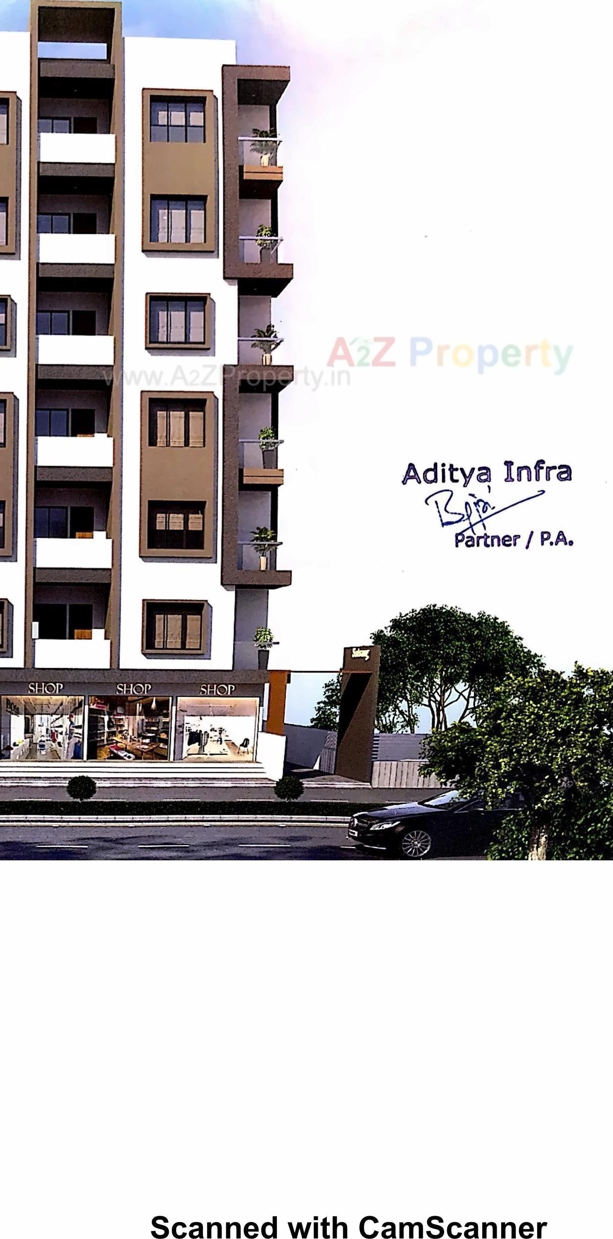 3D Elevation of real estate project Satsang located at Junagadh, Junagadh, Gujarat