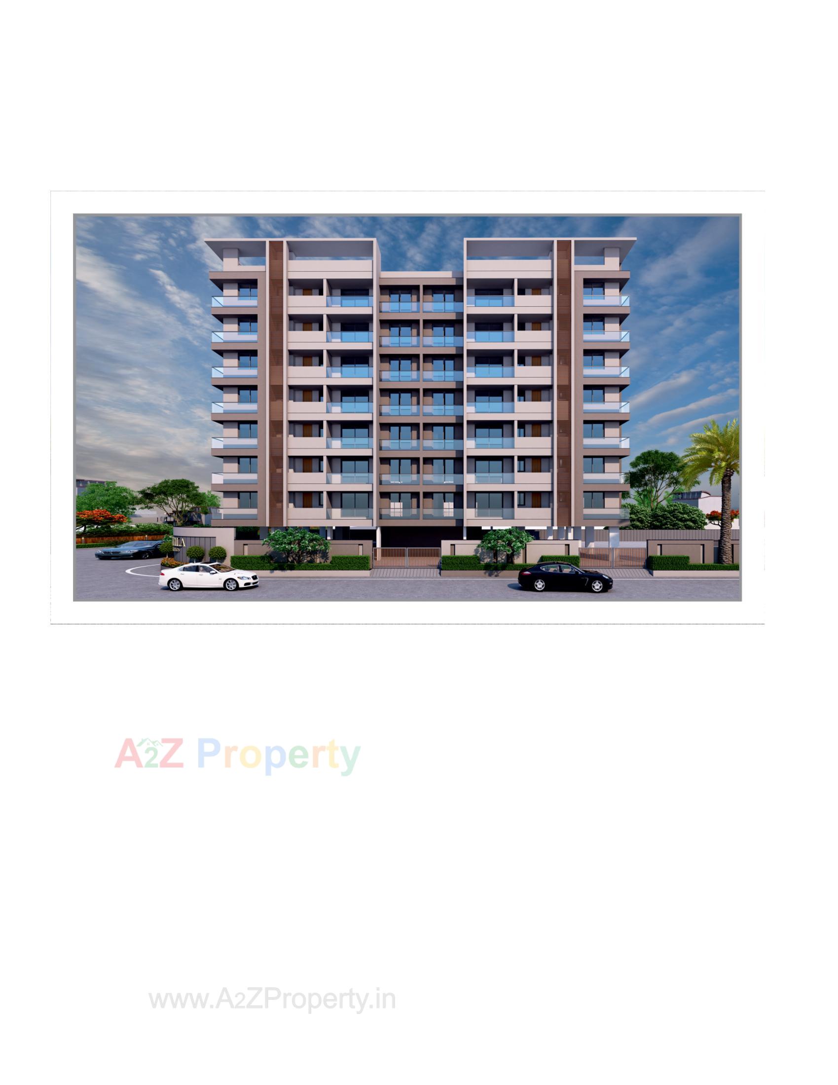 3D Elevation of real estate project Savan Residency located at Junagadh, Junagadh, Gujarat