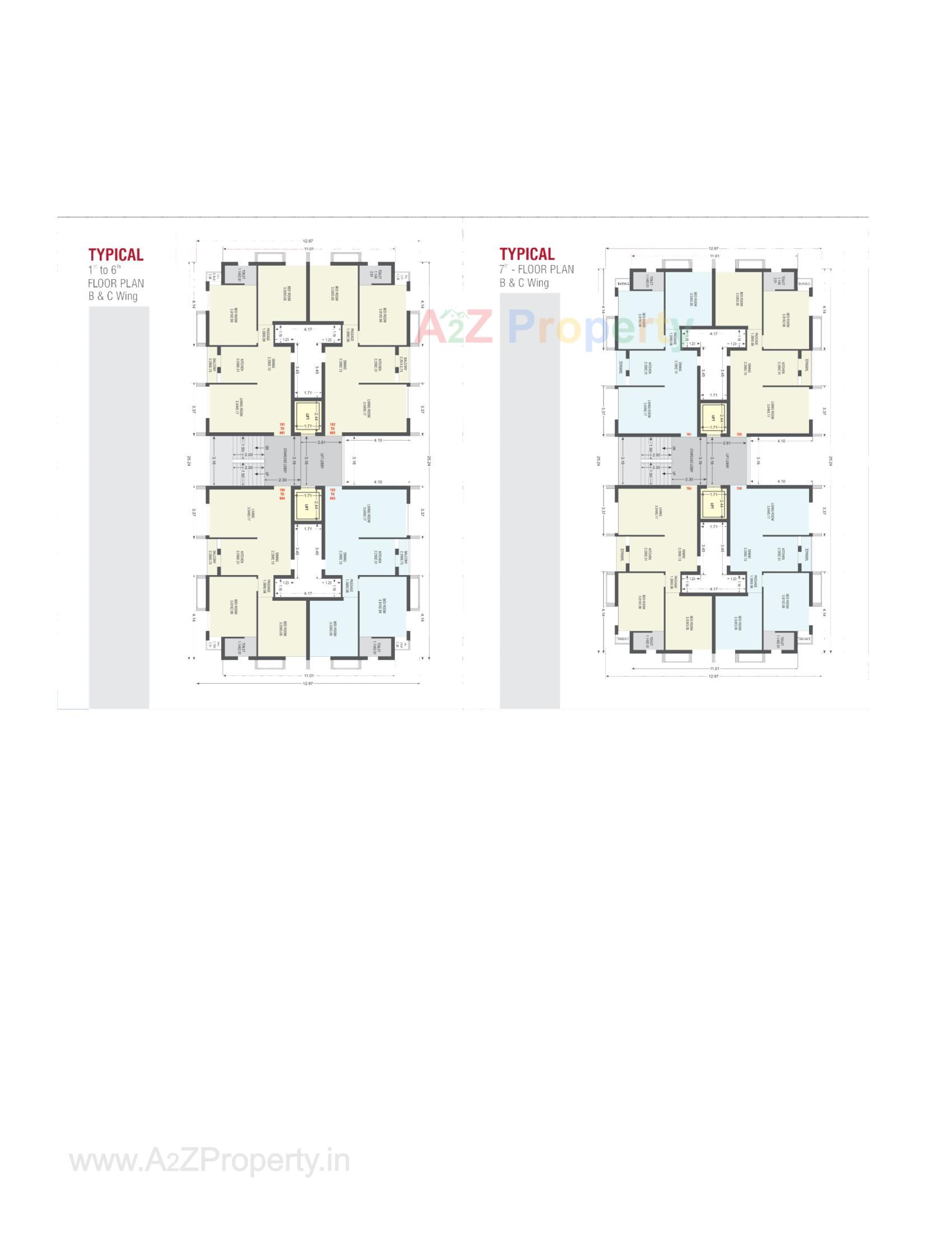 Layout of real estate project Savan Residency located at Junagadh, Junagadh, Gujarat