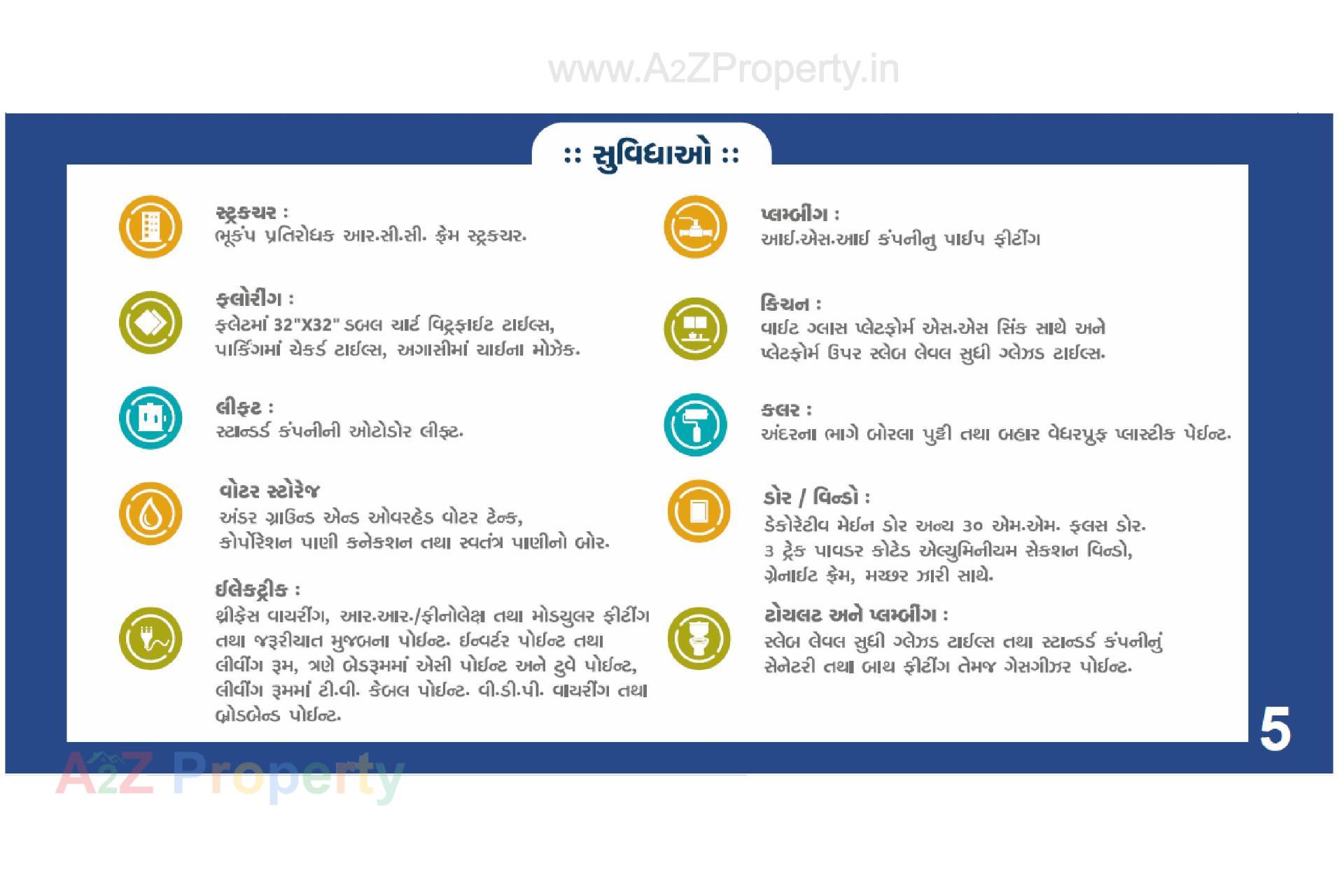  of real estate project Seven Sky located at Junagadh, Junagadh, Gujarat