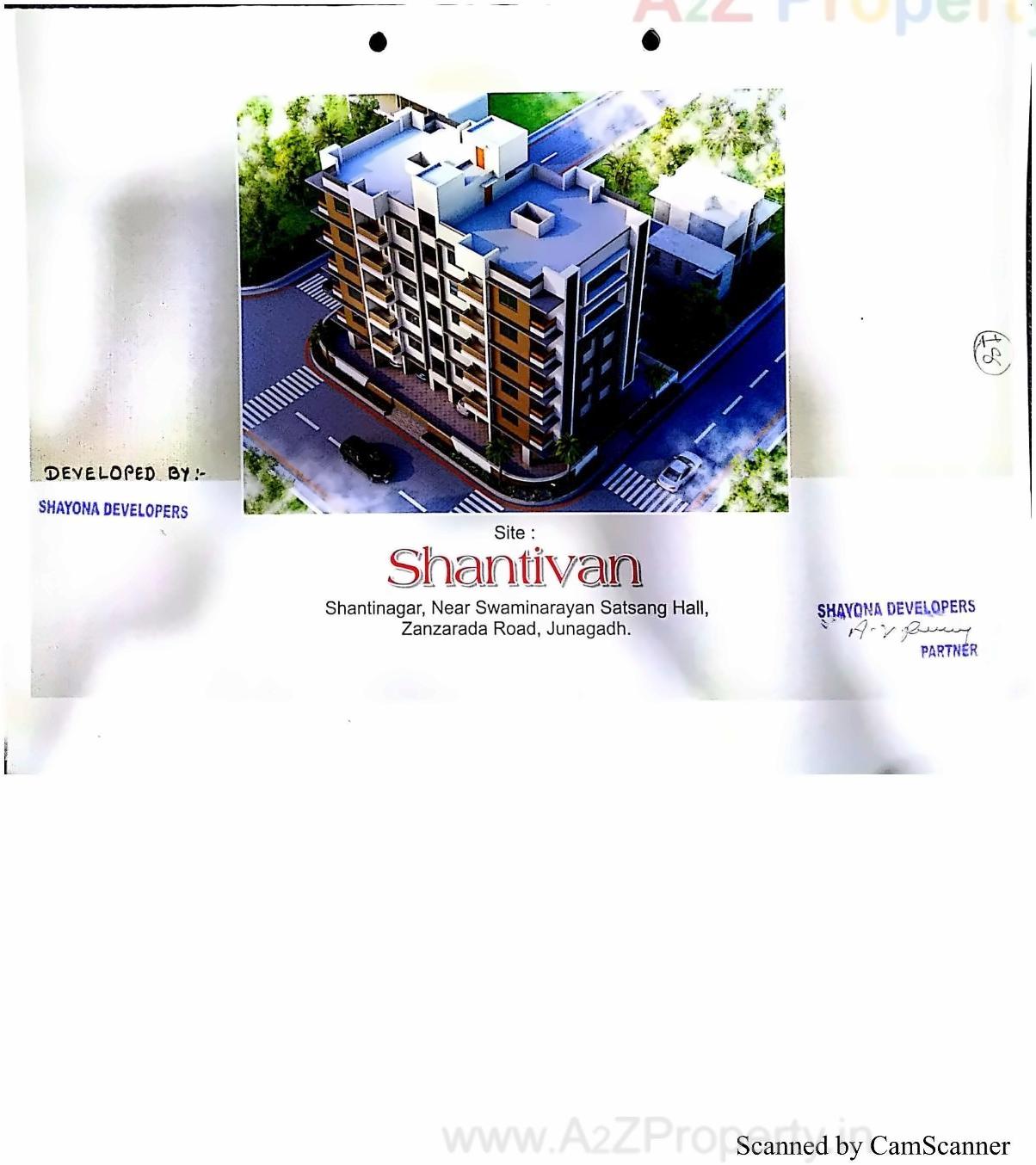  of real estate project Shantivan located at Zanzarda, Junagadh, Gujarat