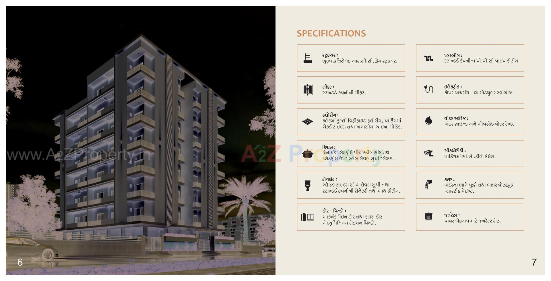  of real estate project Shilp Opera located at Zanzarda, Junagadh, Gujarat