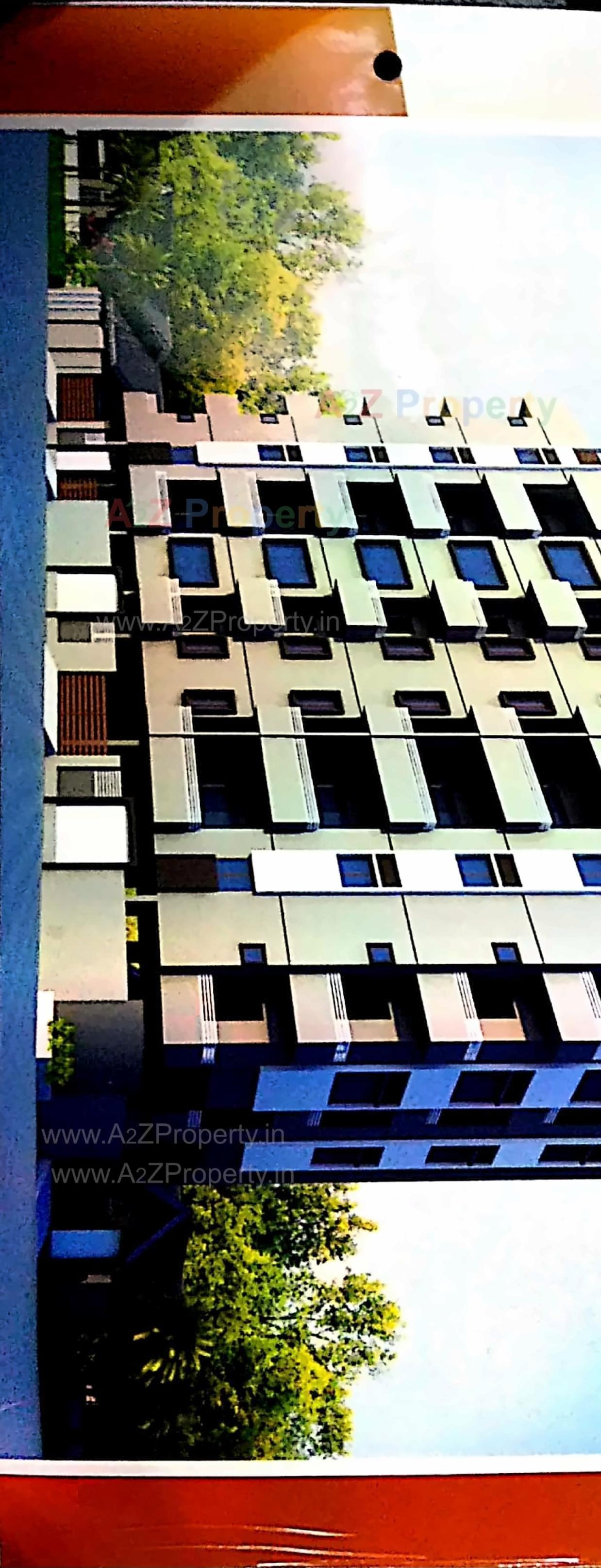 3D Elevation of real estate project Shree Hanumant Glory located at Junagadh, Junagadh, Gujarat