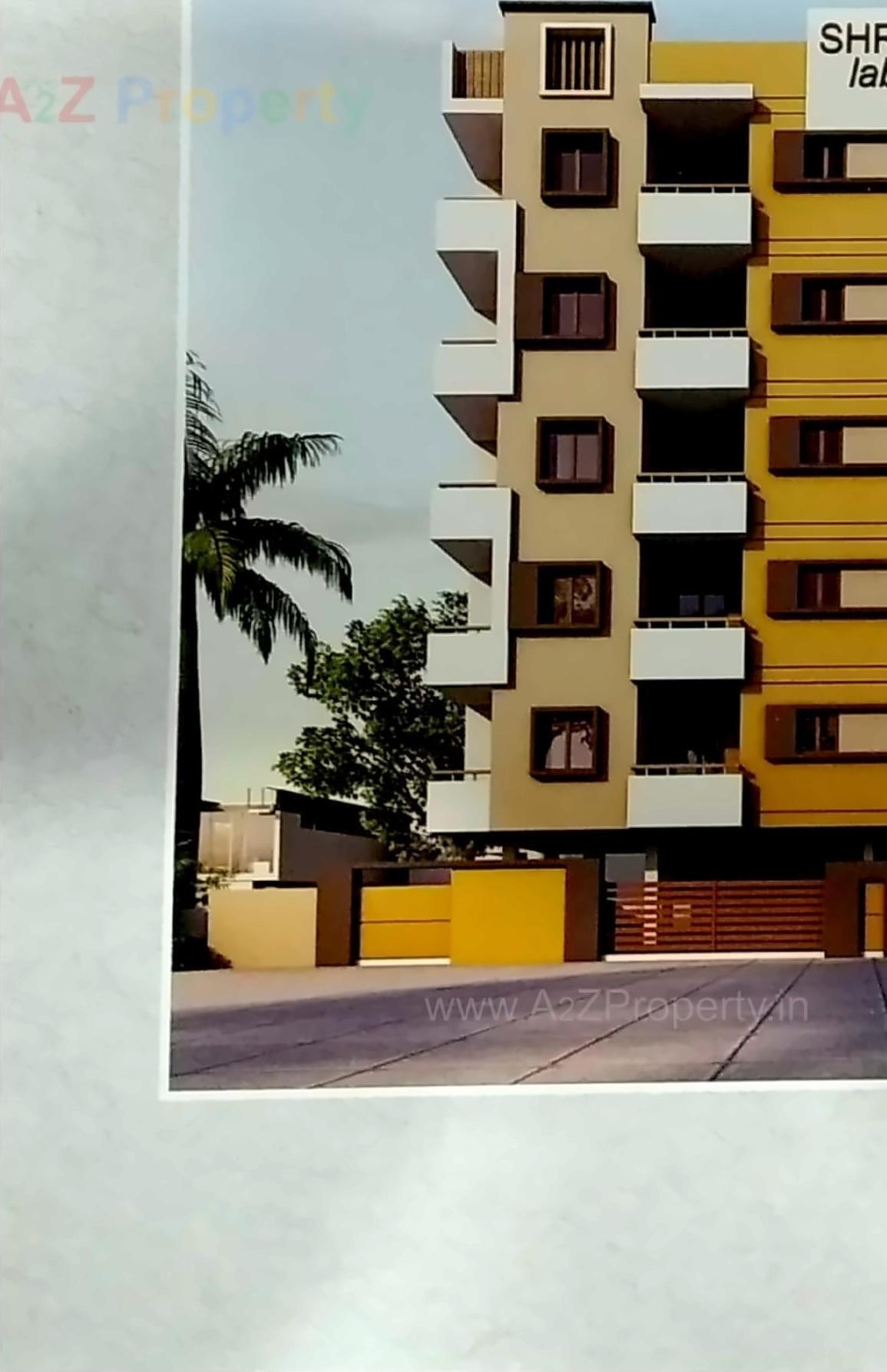 3D Elevation of real estate project Shree Labh located at Timbavadi, Junagadh, Gujarat