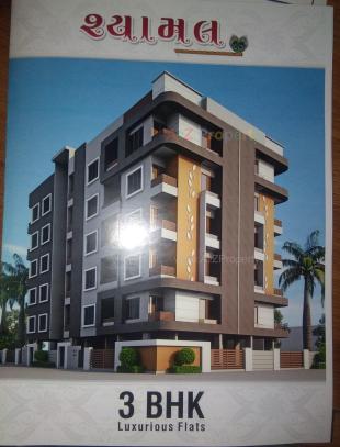 Elevation of real estate project Shyamal located at Jhajharda, Junagadh, Gujarat