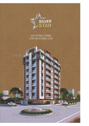 Elevation of real estate project Silver Star located at Timbavadi, Junagadh, Gujarat