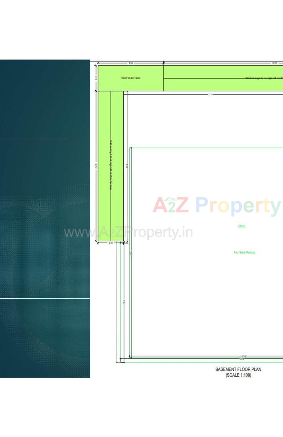 Layout of real estate project The Corporate located at Junagadh, Junagadh, Gujarat