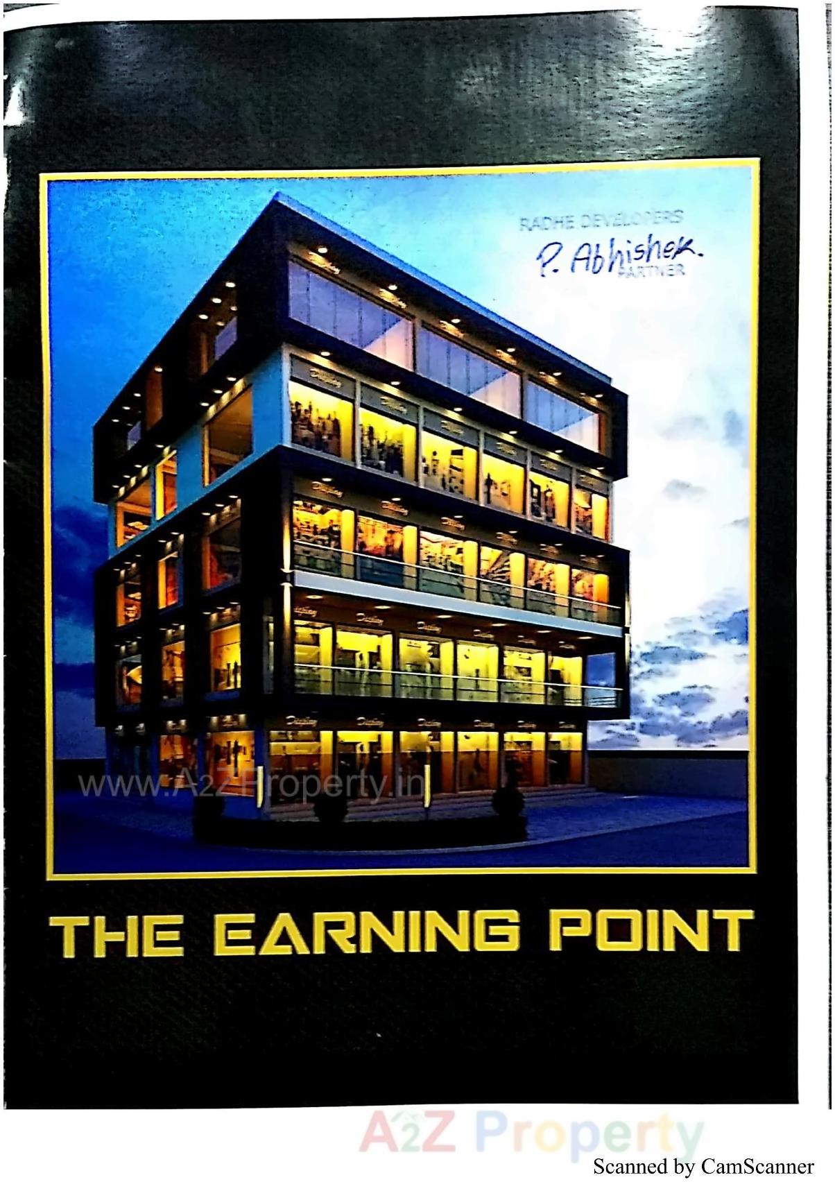 3D Elevation of real estate project The Earning Point located at Zanzarda, Junagadh, Gujarat