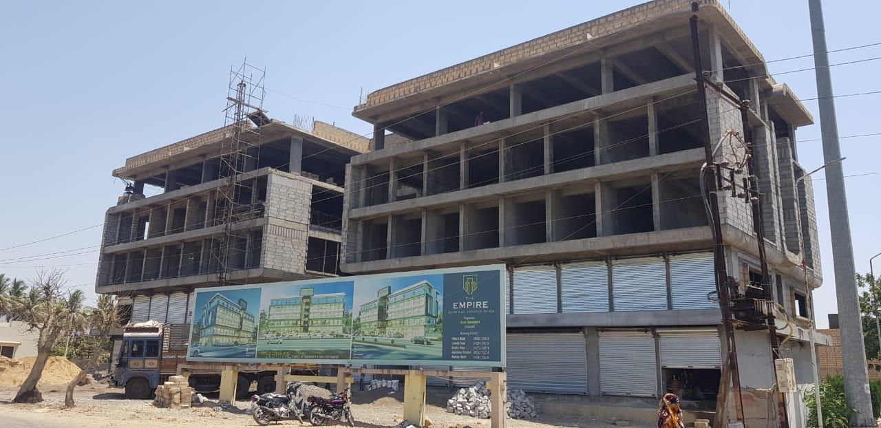 131111_const of real estate project The Empire located at Motipalace-township-1, Junagadh, Gujarat