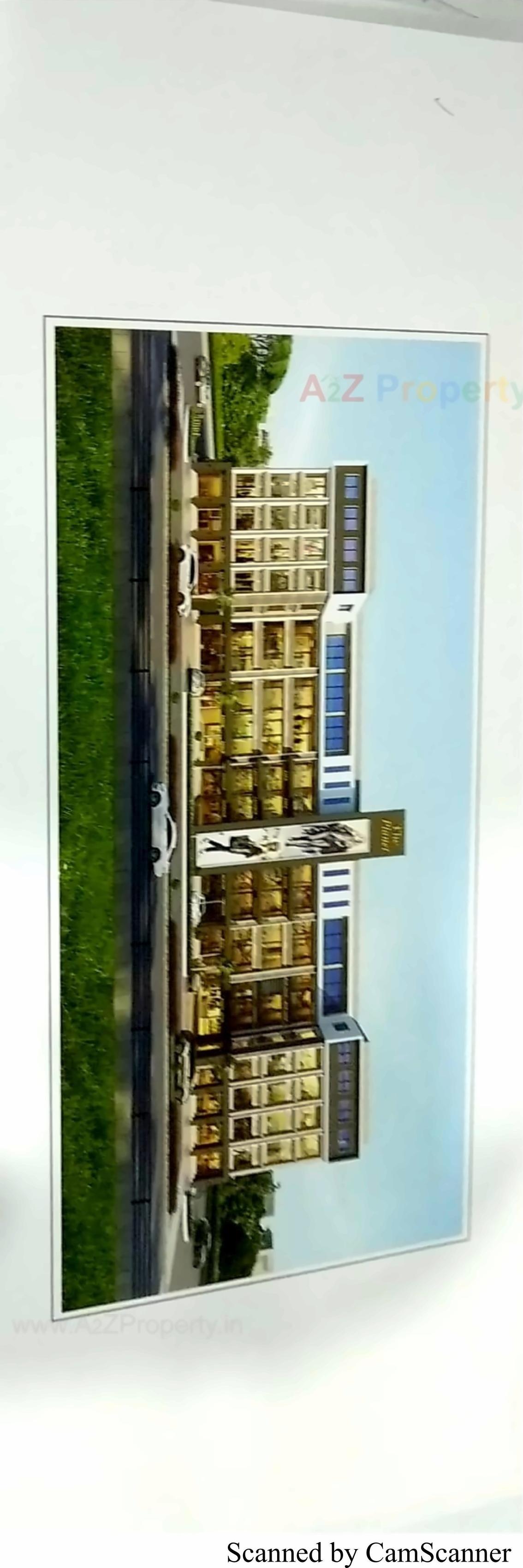 3D Elevation of real estate project The Planet located at Shapur, Junagadh, Gujarat