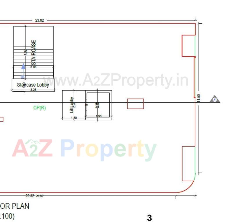 Layout of real estate project Vrajvan located at Zanzarda, Junagadh, Gujarat