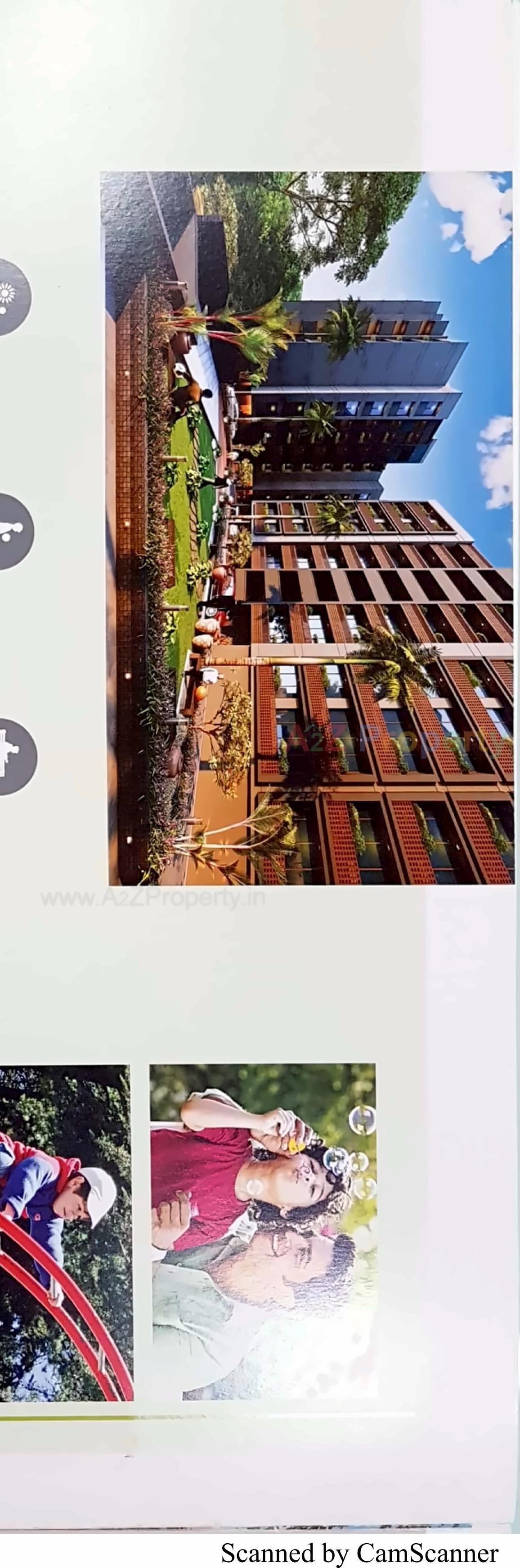 3D Elevation of real estate project Akshar Residence located at Khatraj, Kheda, Gujarat