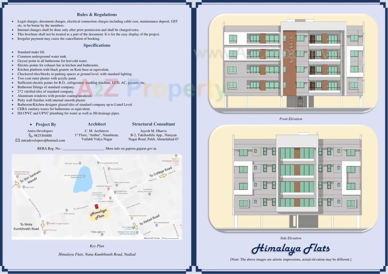  of real estate project Himalaya Flats located at Nadiad, Kheda, Gujarat