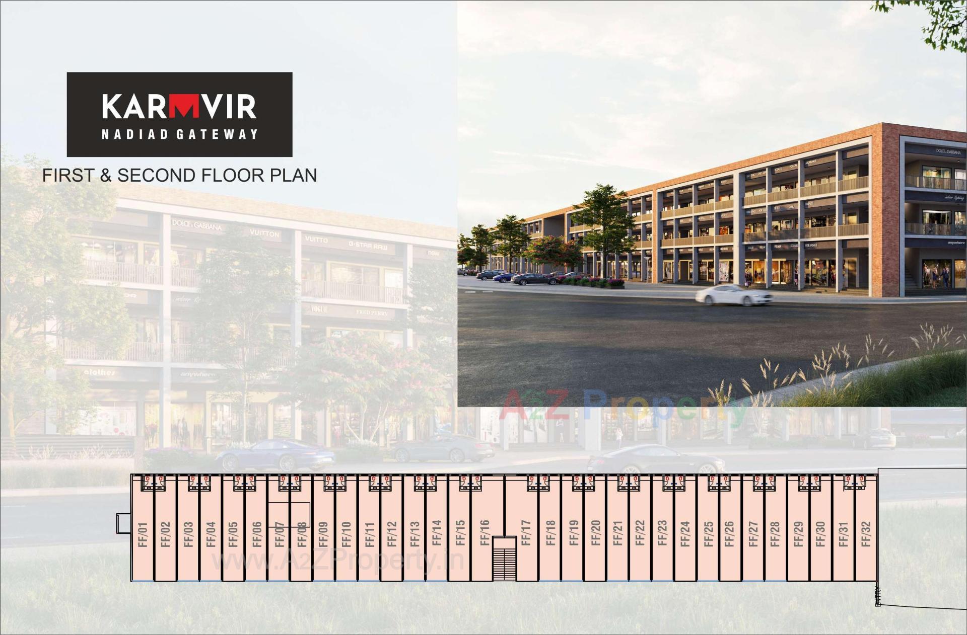  of real estate project Karmvir Nadiad Gateway located at Nadiad, Kheda, Gujarat