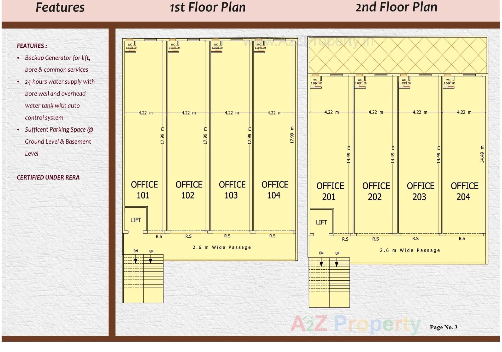 Layout of real estate project Mercury located at Nadiad, Kheda, Gujarat
