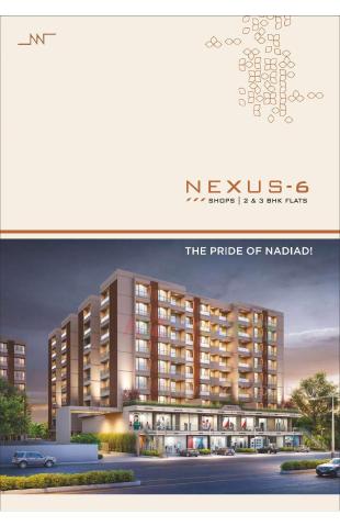 Elevation of real estate project Nexus located at Chaklashi-party, Kheda, Gujarat