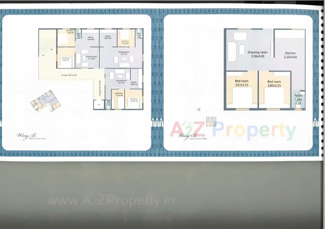 Layout of real estate project Om Harmony located at Nadiad, Kheda, Gujarat