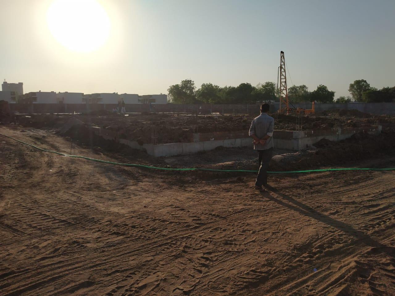 136511_const of real estate project Pratistha Bungalows located at Kakarkhad, Kheda, Gujarat