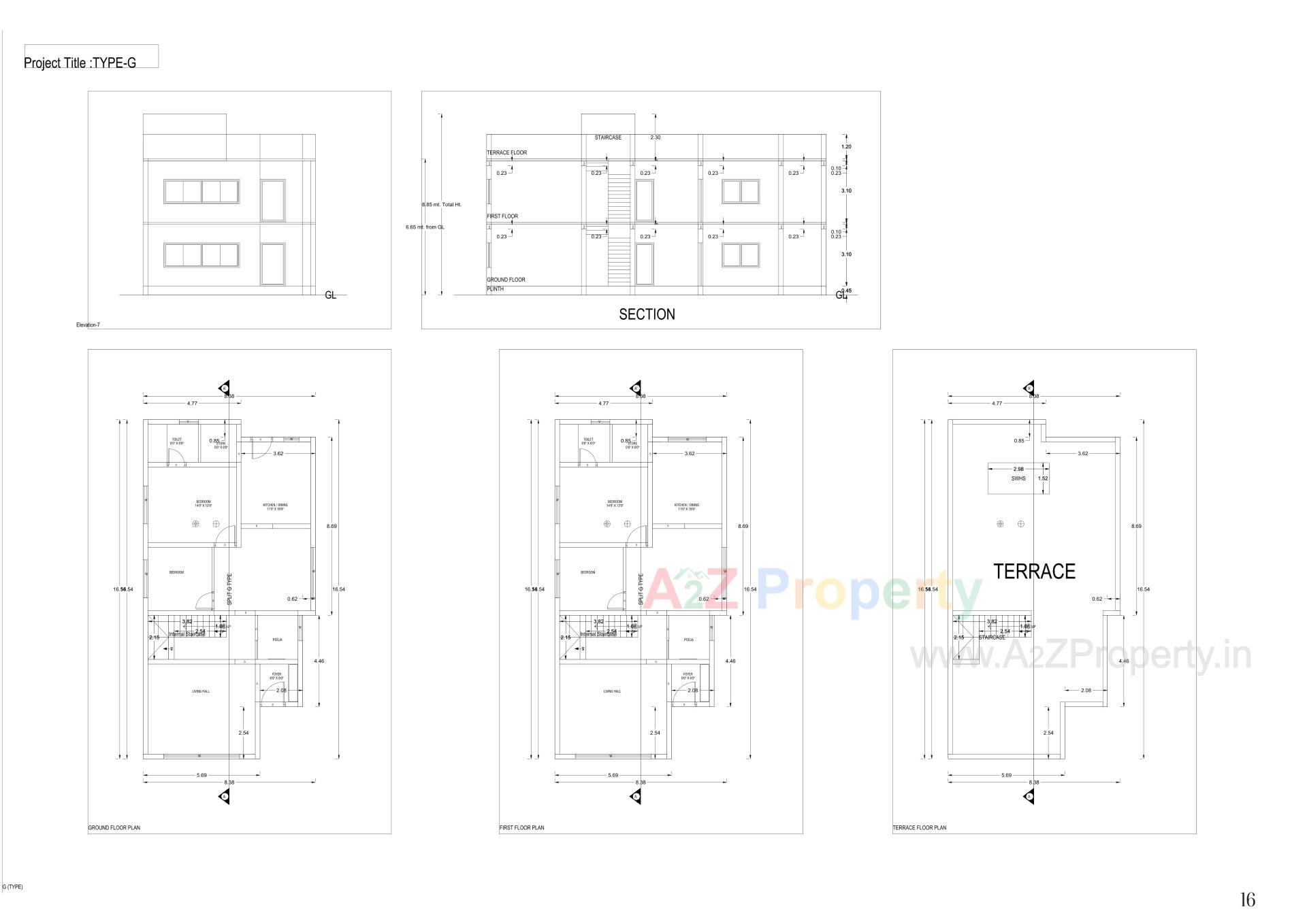  of real estate project Ram Vihar Residency located at Kakarkhad-party, Kheda, Gujarat