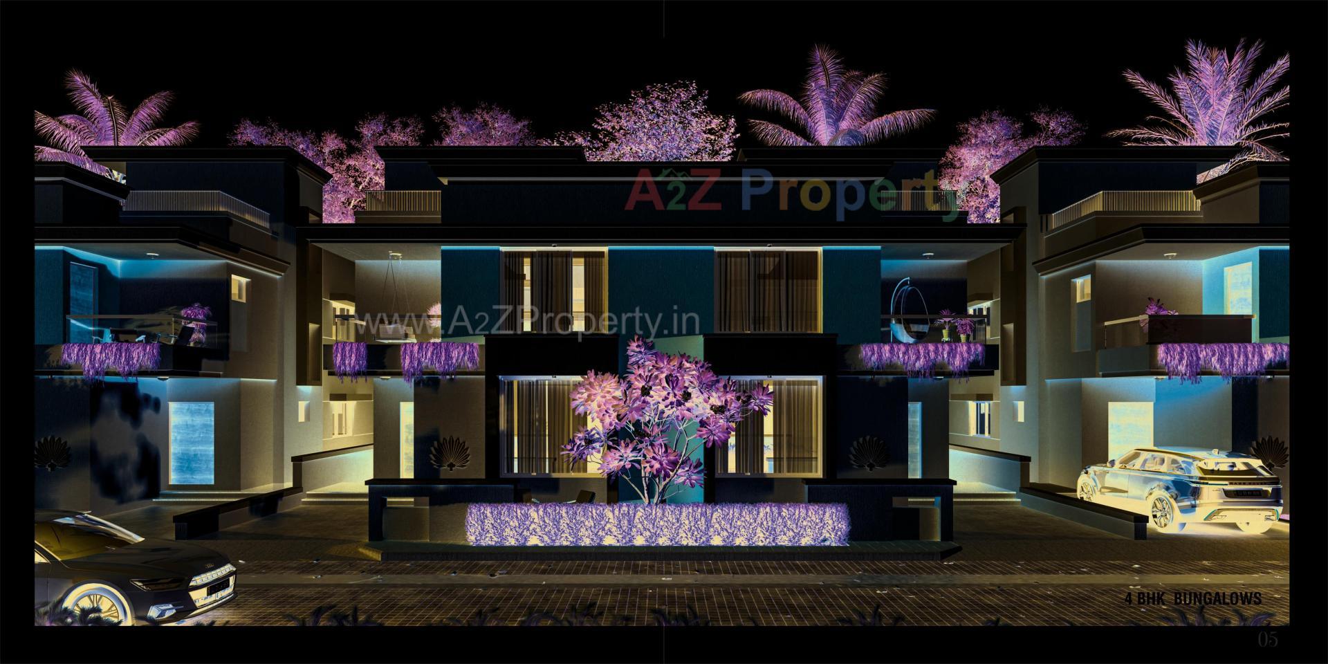 3D Elevation of real estate project Ram Vihar Residency located at Kakarkhad-party, Kheda, Gujarat