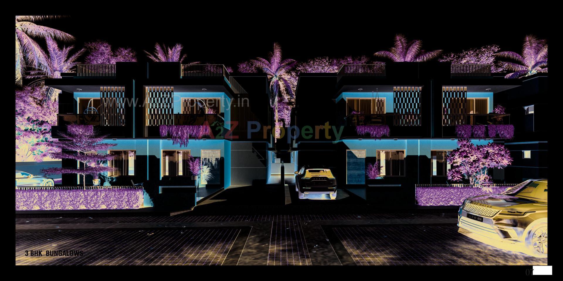 3D Elevation of real estate project Ram Vihar Residency located at Kakarkhad-party, Kheda, Gujarat