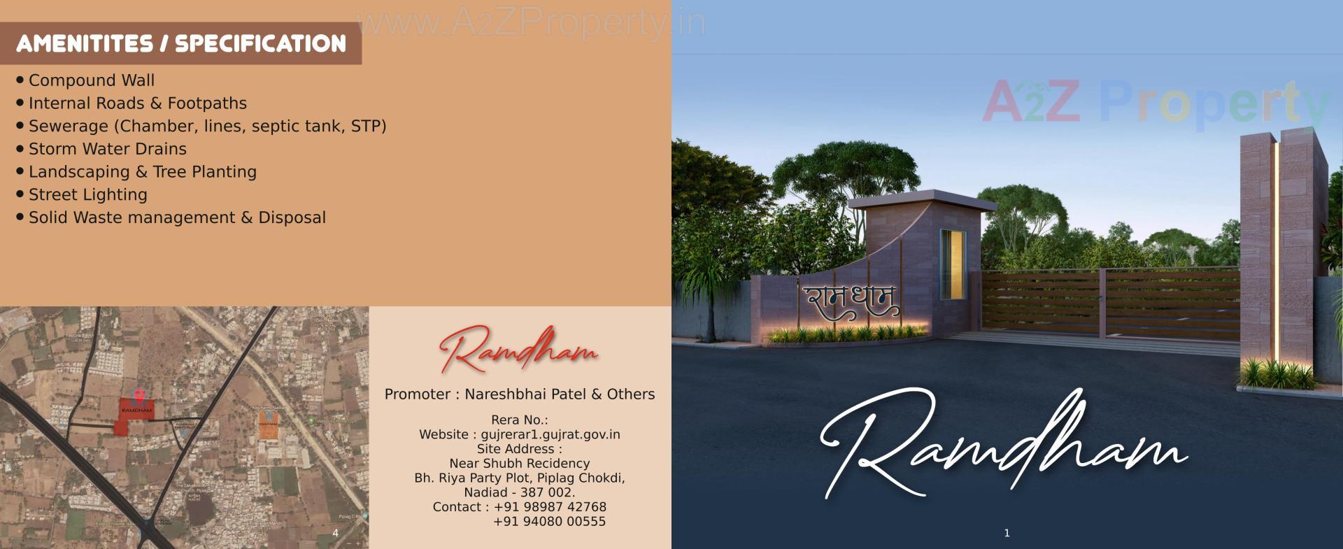  of real estate project Ramdham located at Nadiad, Kheda, Gujarat