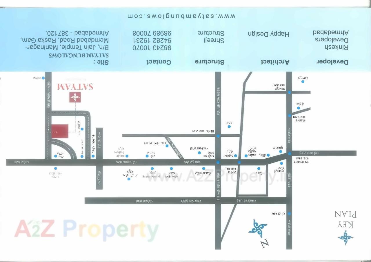  of real estate project Satyam Bunglows located at Mahemdavad, Kheda, Gujarat