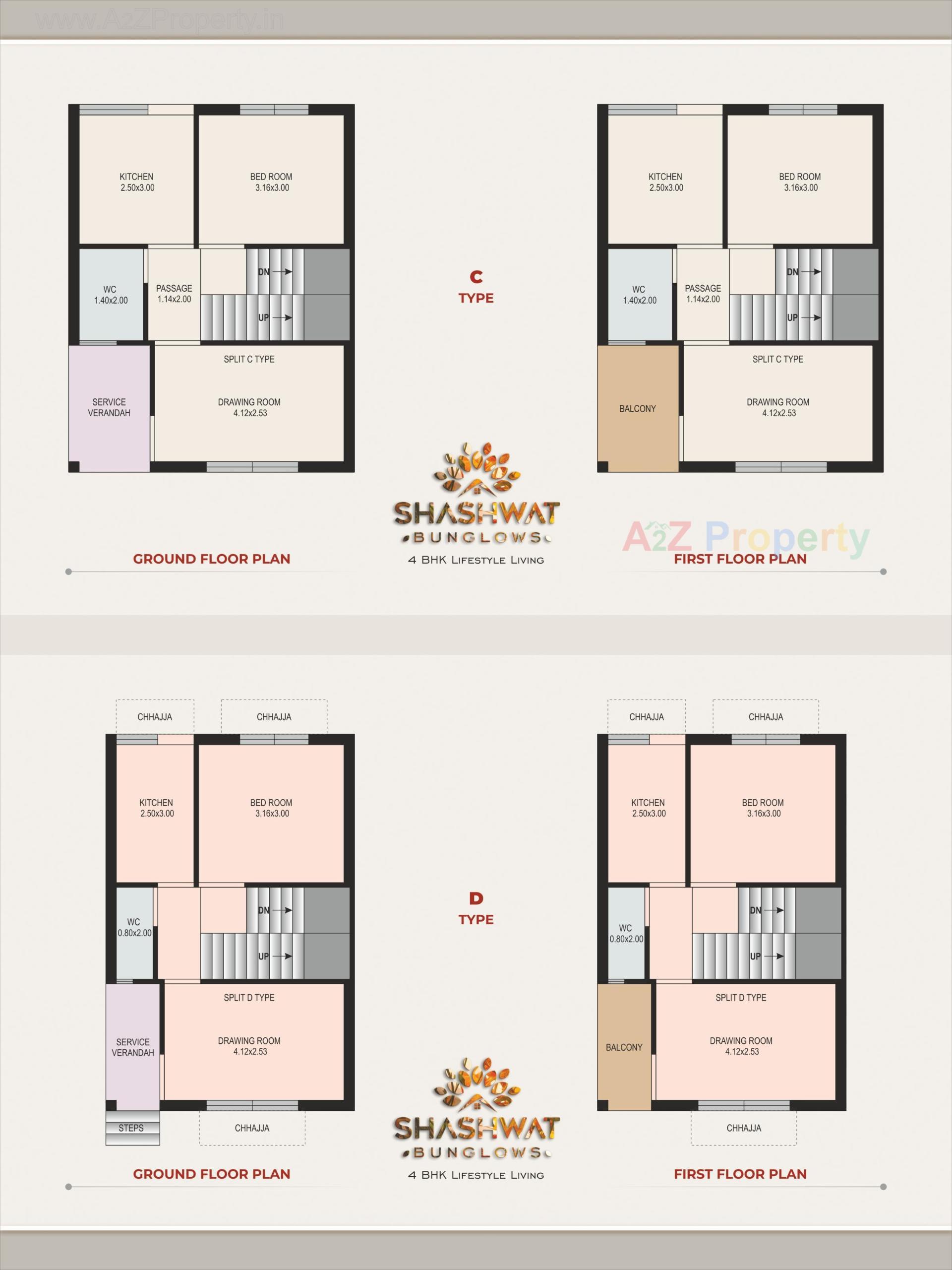  of real estate project Shashwat Bunglows located at Nadiad, Kheda, Gujarat