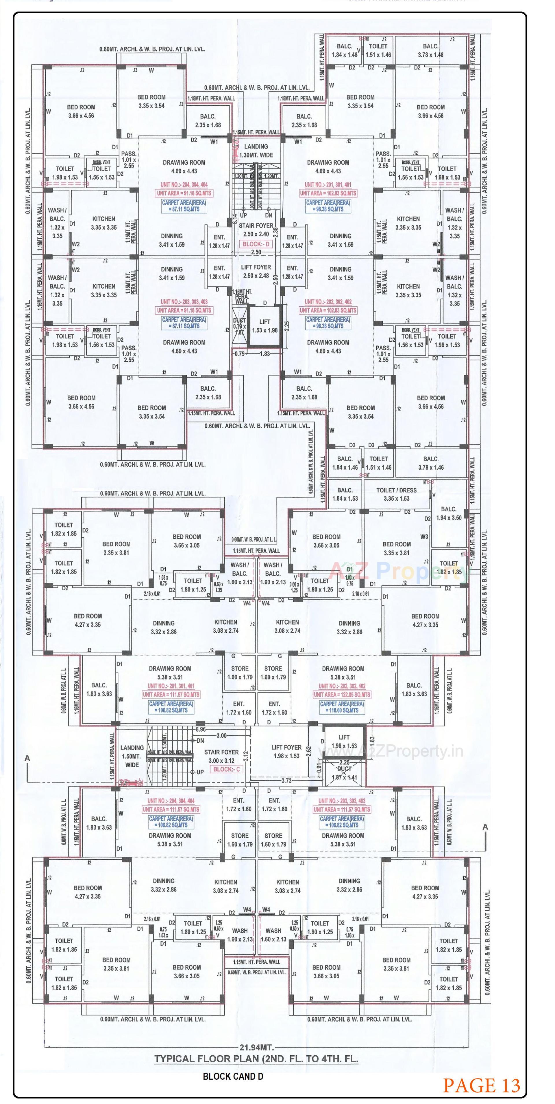 Layout of real estate project Shree Yogikrupa Avenue located at Mahemdabad, Kheda, Gujarat