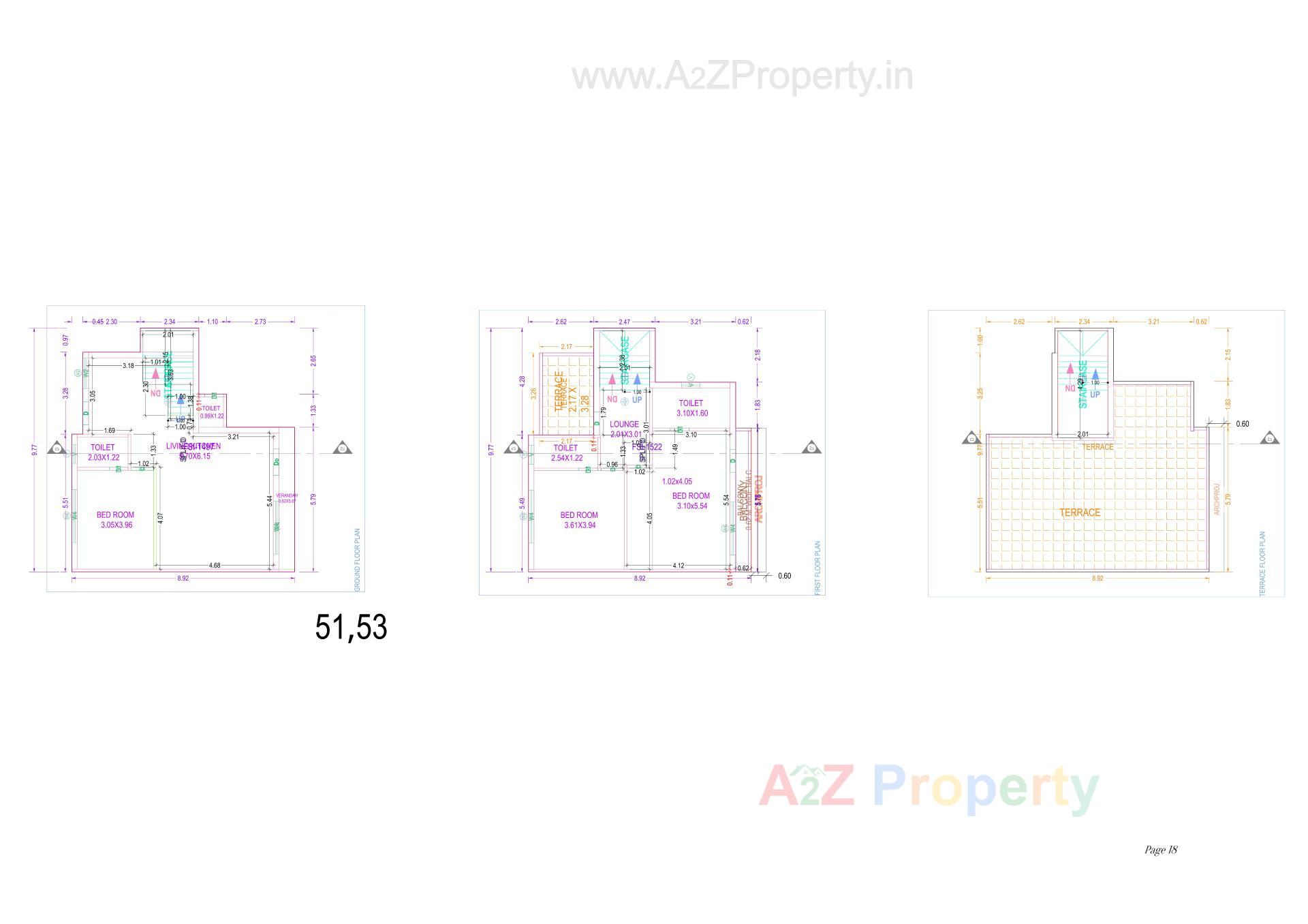 Layout of real estate project Shubh Residency located at Nadiad, Kheda, Gujarat