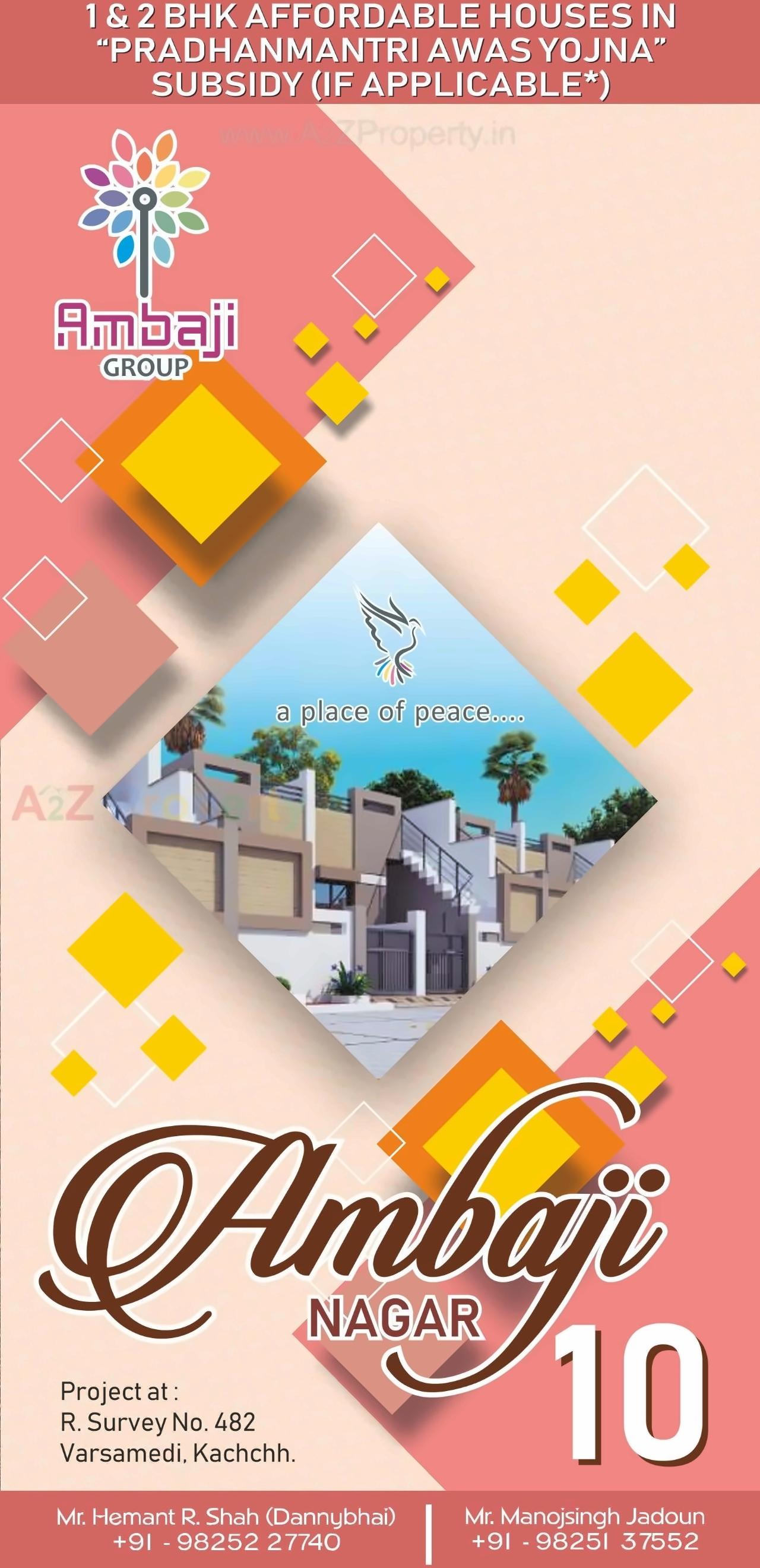  of real estate project Ambaji Nagar 10 located at Varsamedi, Kutch, Gujarat