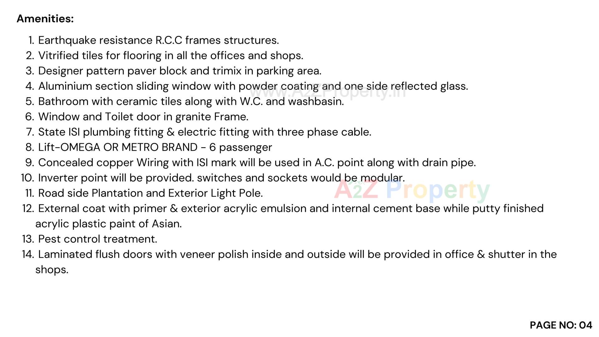  of real estate project Capital One Business Center located at Gandhidham, Kutch, Gujarat
