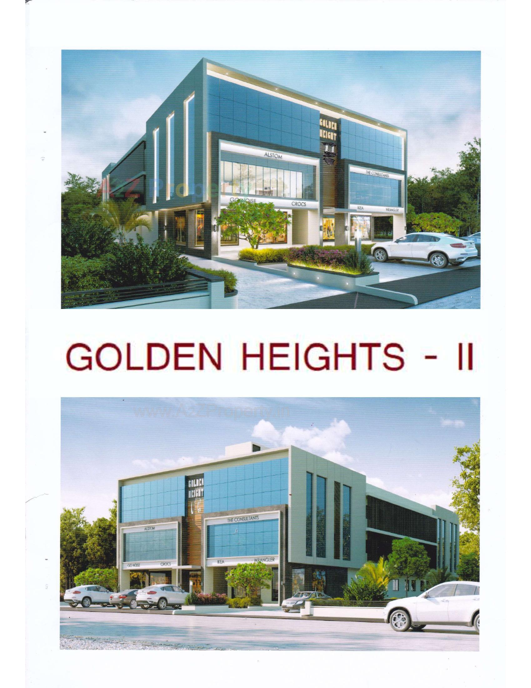 3D Elevation of real estate project Golden Heights located at Kutch, Kutch, Gujarat