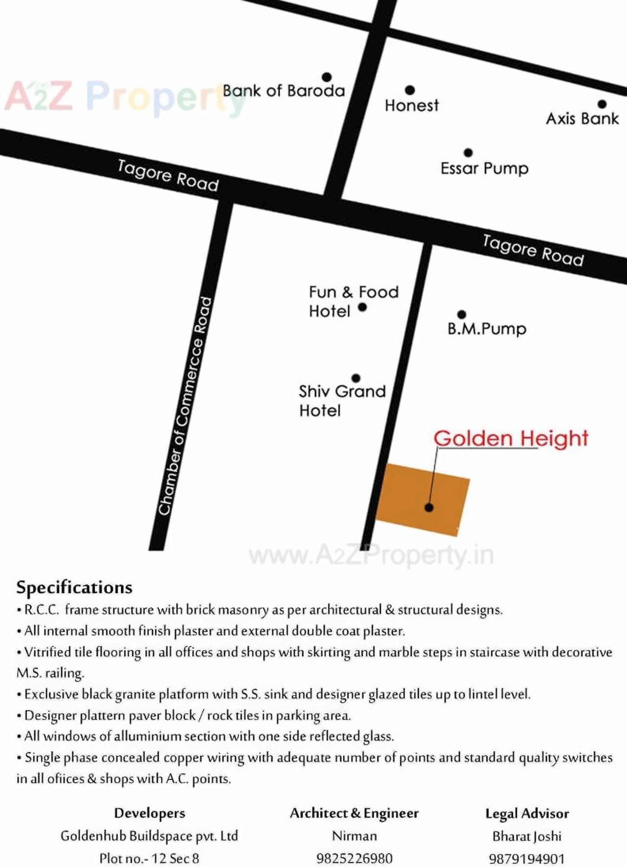 Golden Heights Shops & Offices at Gandhidham, Kutch