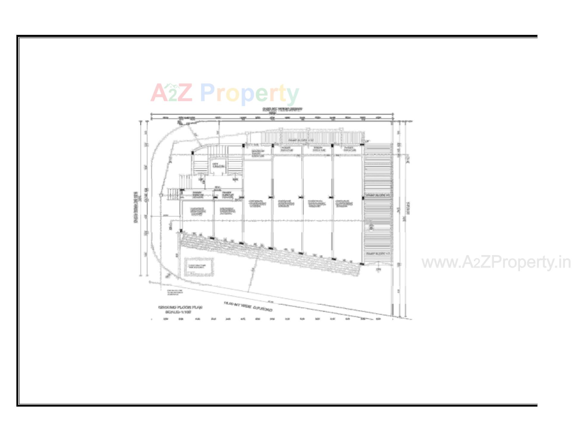 Layout of real estate project Jv Square located at Kutch, Kutch, Gujarat