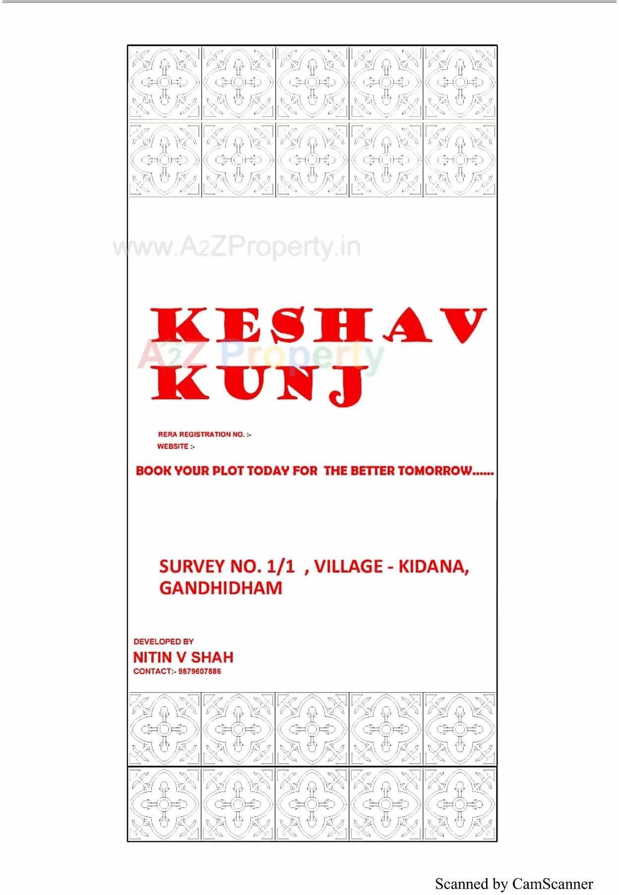  of real estate project Keshav Kunj located at Kidana, Kutch, Gujarat