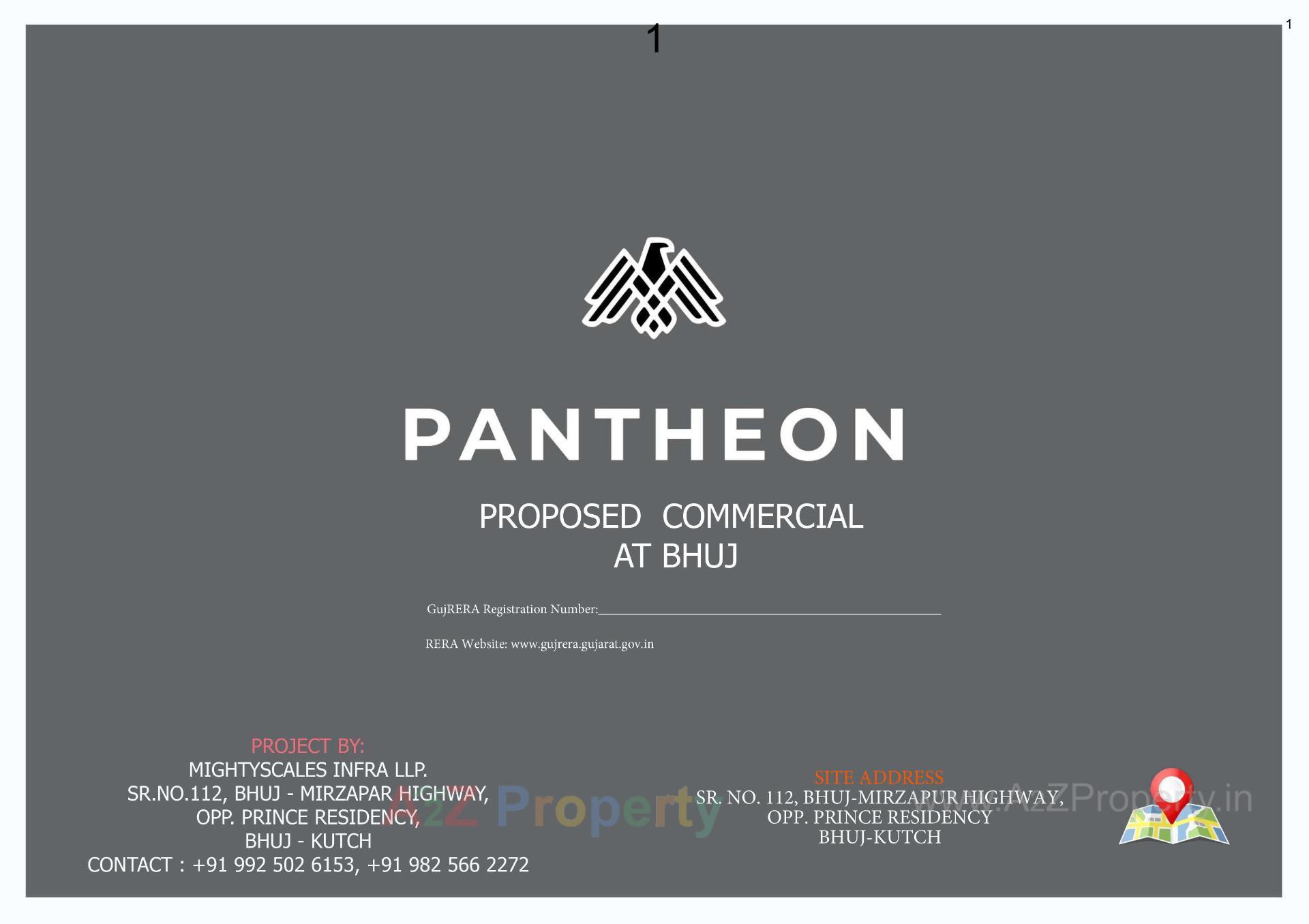  of real estate project Pantheon located at Bhuj, Kutch, Gujarat