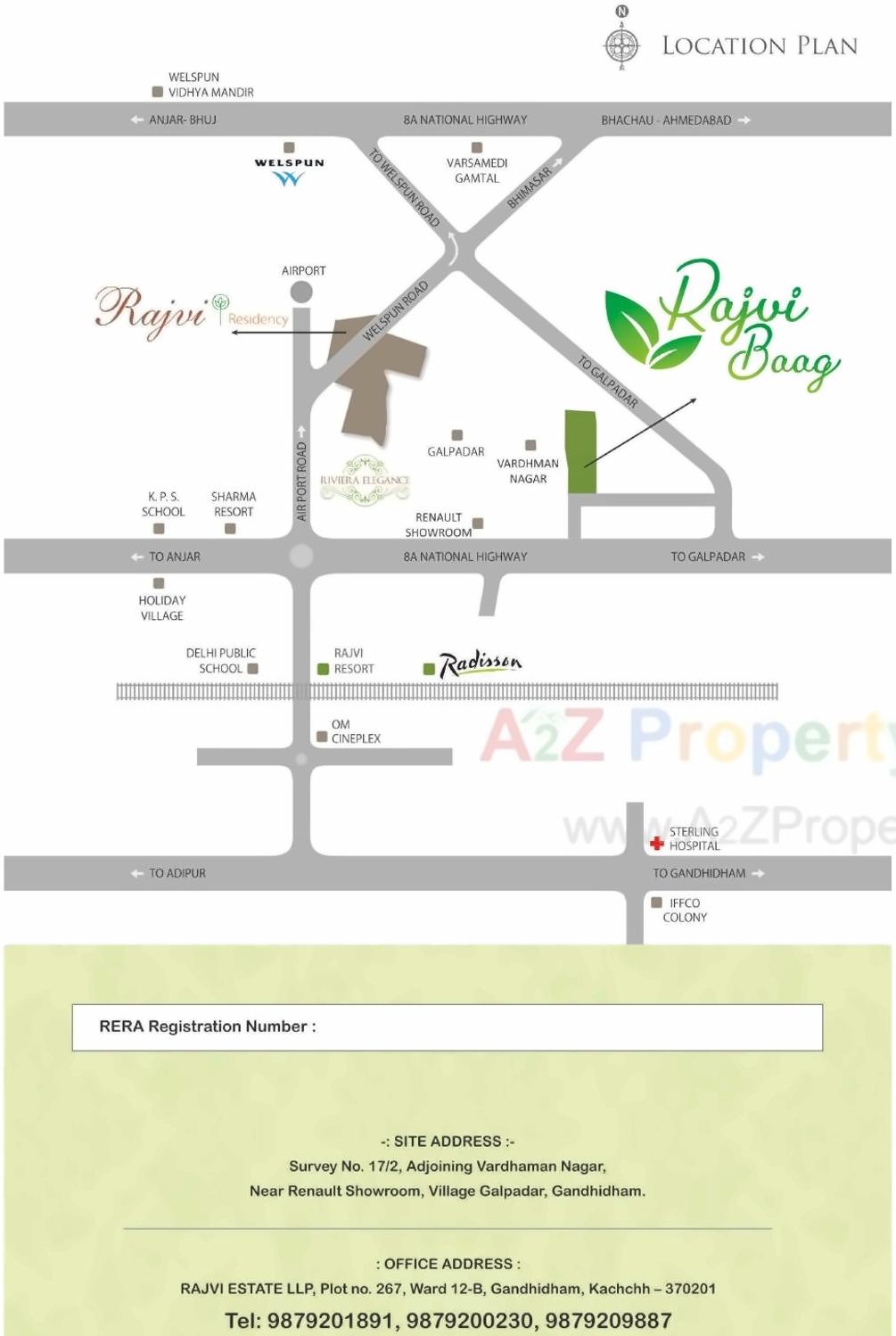  of real estate project Rajvi Baag located at Galpadar, Kutch, Gujarat