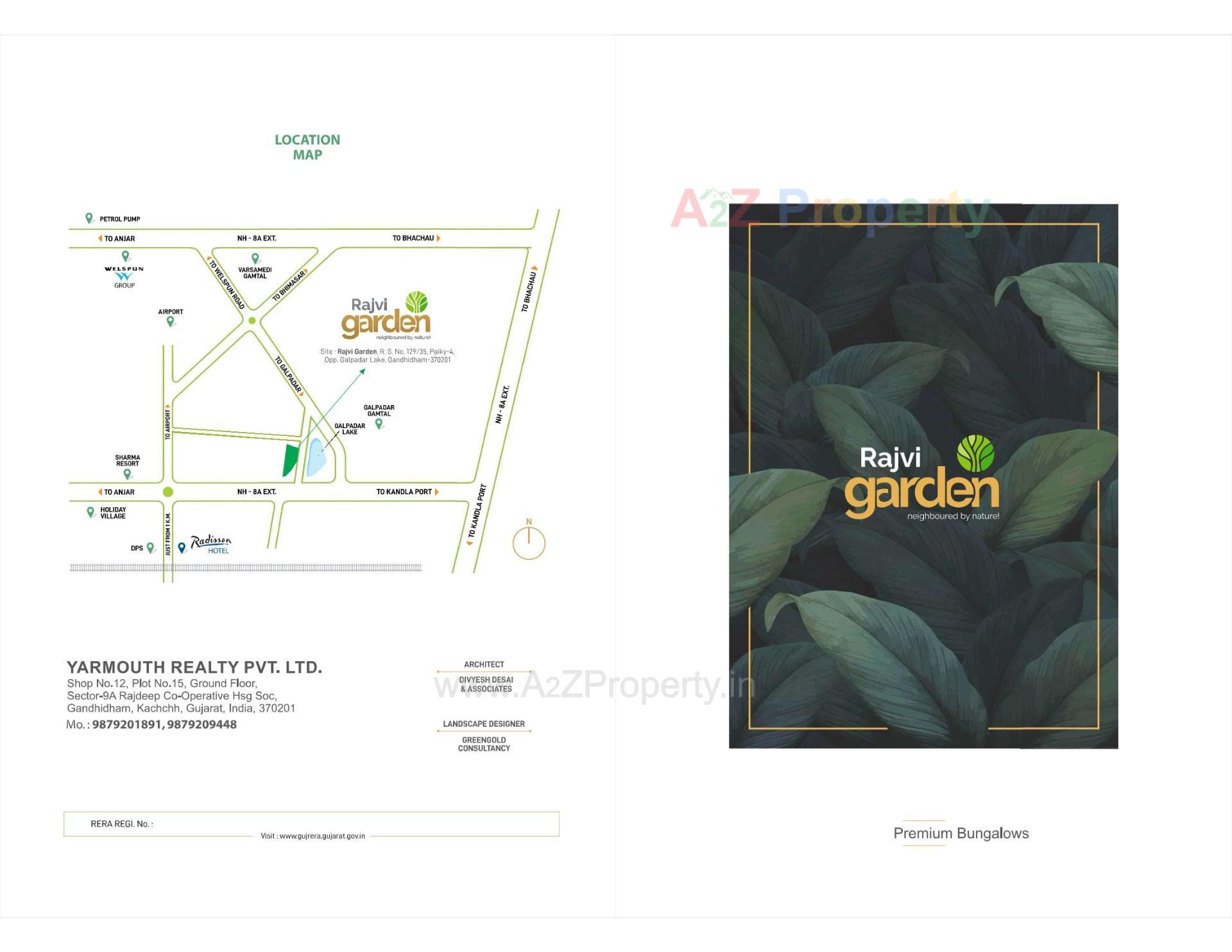  of real estate project Rajvi Garden located at Galpadar, Kutch, Gujarat