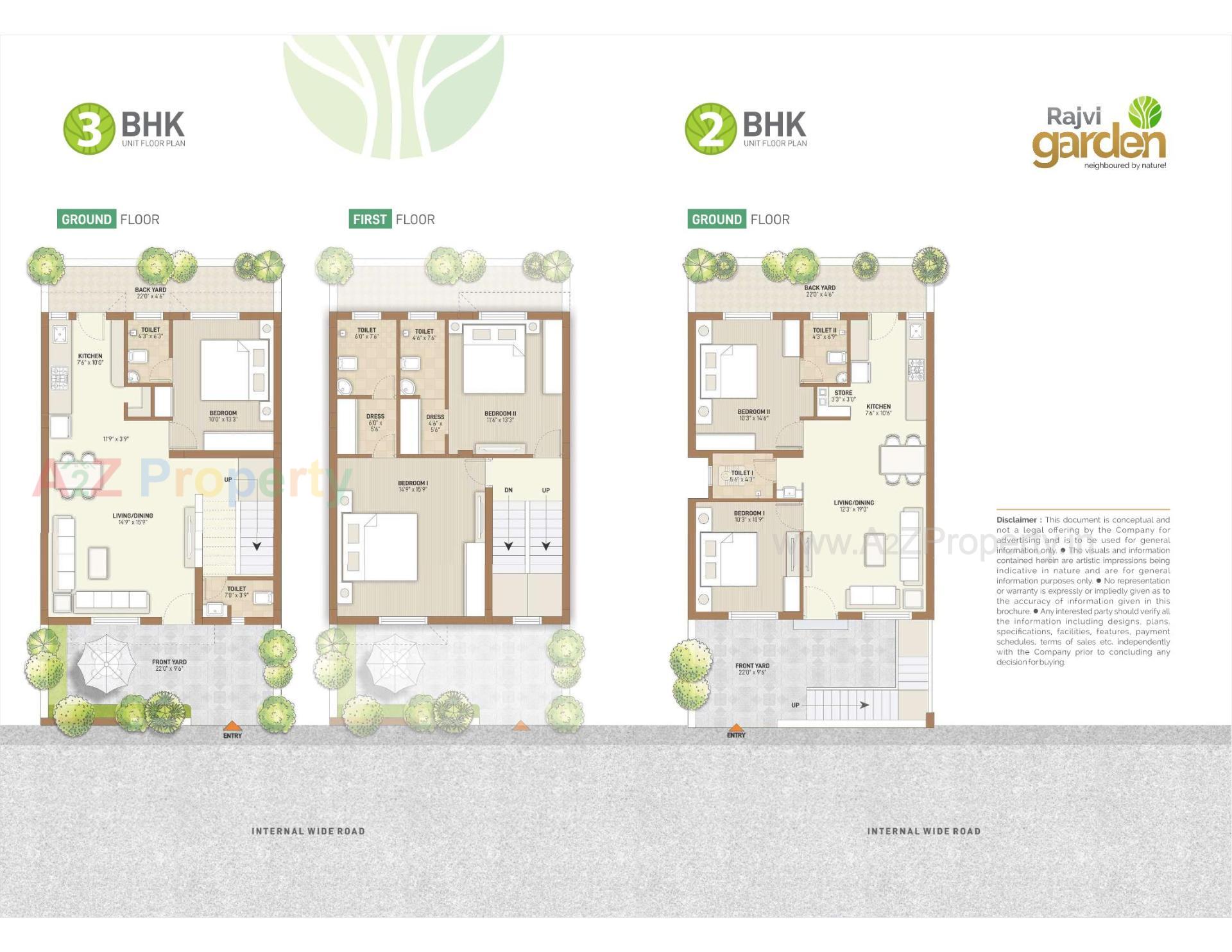 Layout of real estate project Rajvi Garden located at Galpadar, Kutch, Gujarat