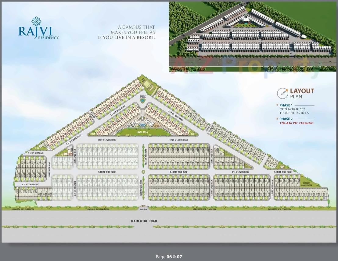  of real estate project Rajvi Residency located at Varsamedi, Kutch, Gujarat