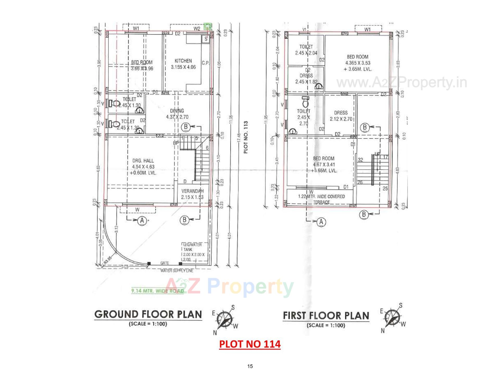 Layout of real estate project Rajvi Residency located at Varsamedi, Kutch, Gujarat