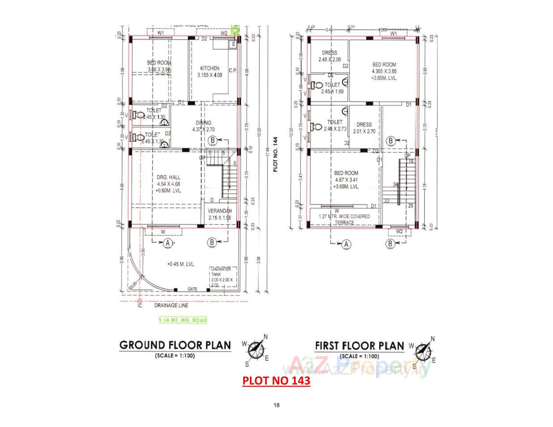 Layout of real estate project Rajvi Residency located at Varsamedi, Kutch, Gujarat