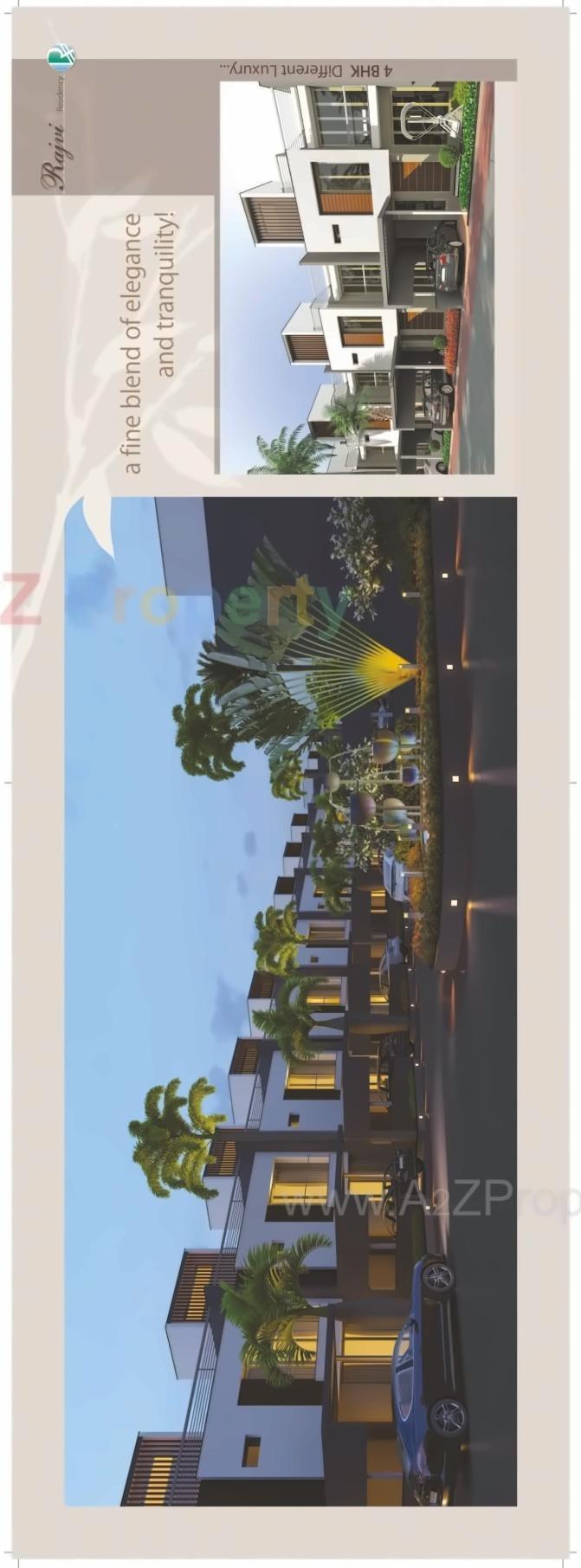 3D Elevation of real estate project Rajvi Residency located at Varsamedi, Kutch, Gujarat